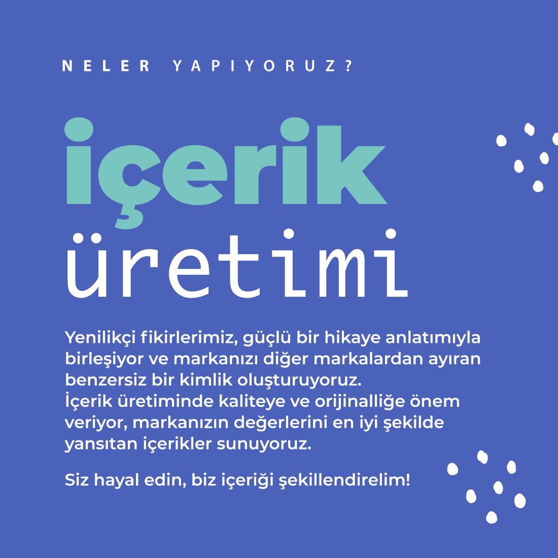 İçerik Üretimi